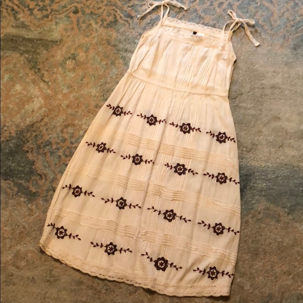 H & M Vintage Looking Sundress with Pintucking.
